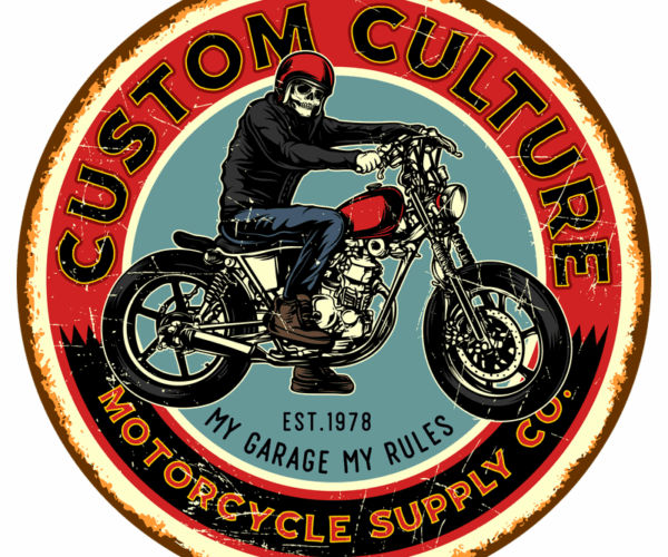 Custom Culture - Vintage Motorcycle Circle