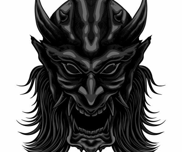 Oni Mask - Japanese Demon