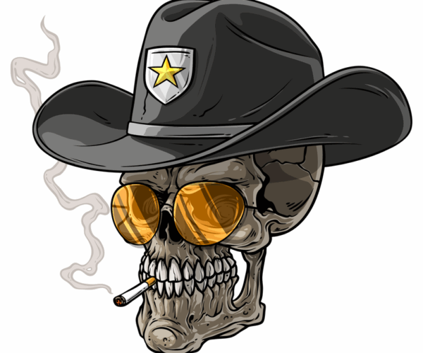 Sheriff Skull - Dead West