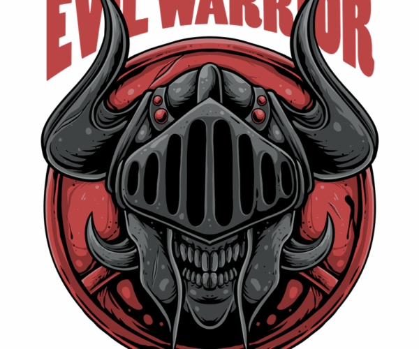 Evil Warrior - Horned Knight Design