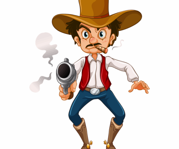 Wild West Cowboy - Quick Draw Design