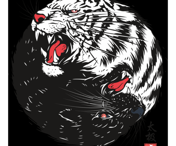 Yin Yang Tigers - Roaring Balance