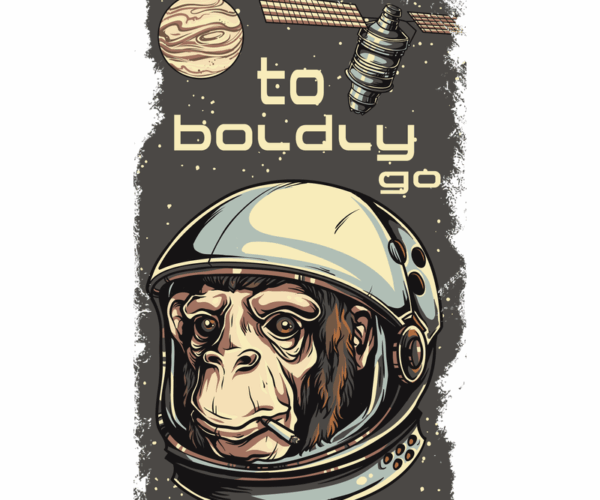 Space Chimp - Boldly Go!