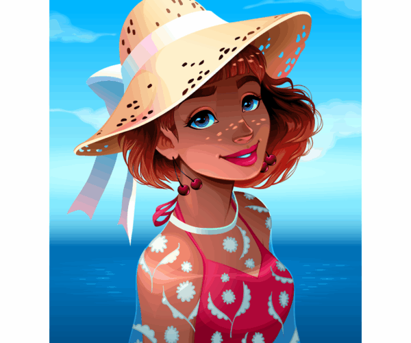 Summer Girl - Beach Day