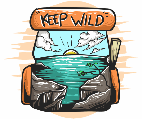 Keep Wild - Scenic Landscape
