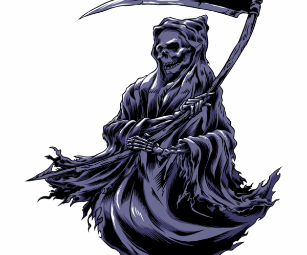 Grim Reaper - Vector Illustration