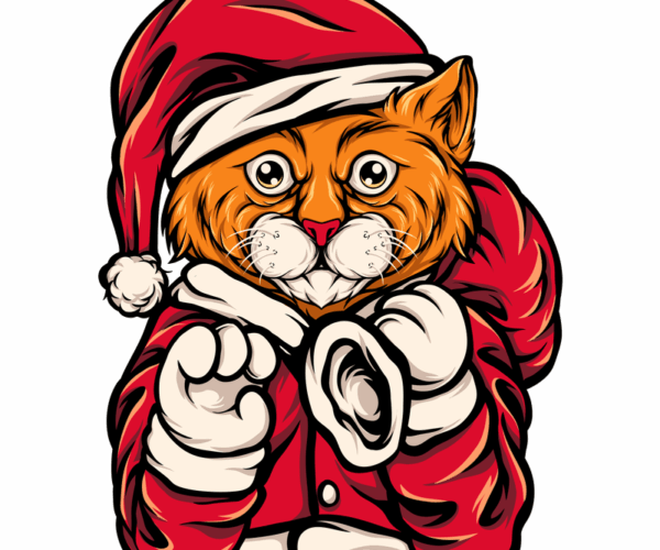 Festive Feline - Holiday Cheer