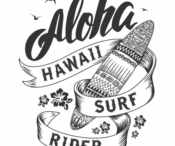 Aloha Surf - Decorative Typography