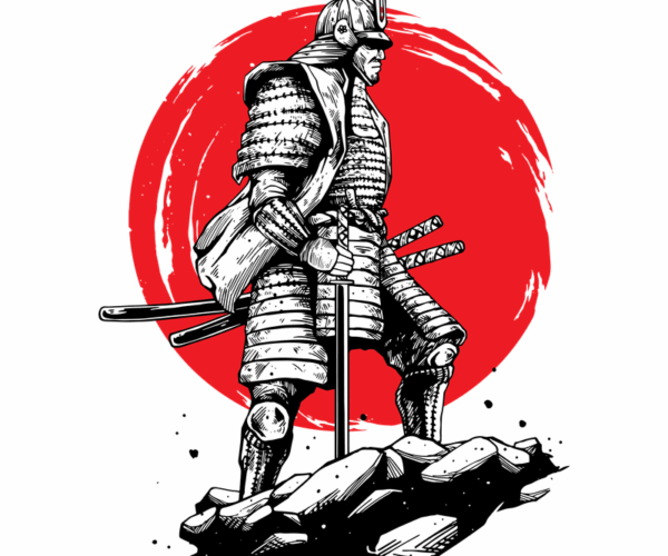 Samurai's Stance - Honorable Warrior