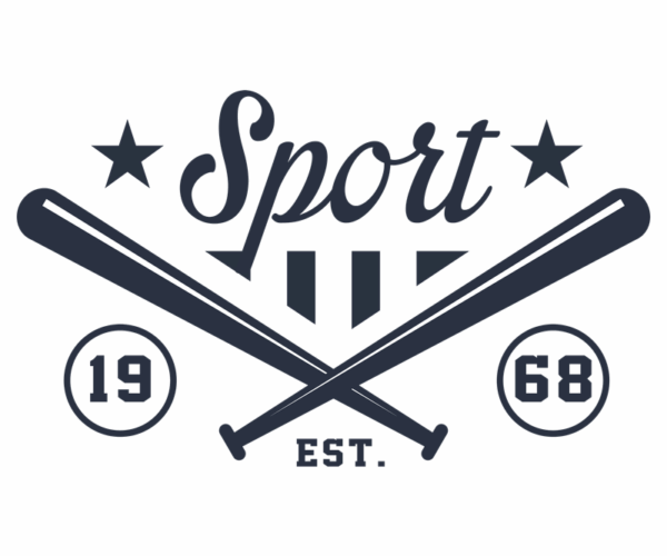 Baseball Emblem - Vintage Sports Club