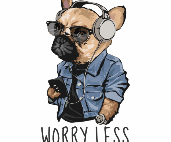 Chill Frenchie - Cool Canine Vibes