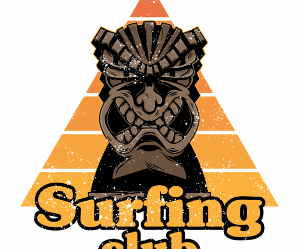 Tiki Totem - Surfing Club