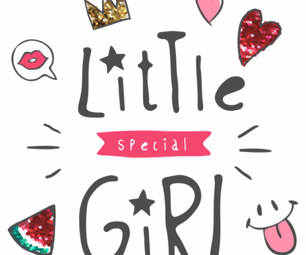 Little Girl - Cute Illustration