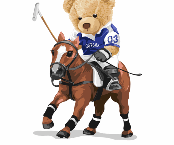 Polo Bear - Ralph Lauren Inspired Illustration
