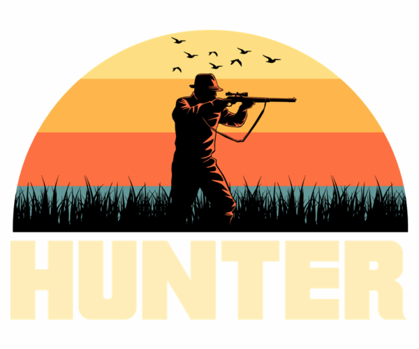 Sunset Hunter - Silhouette Design
