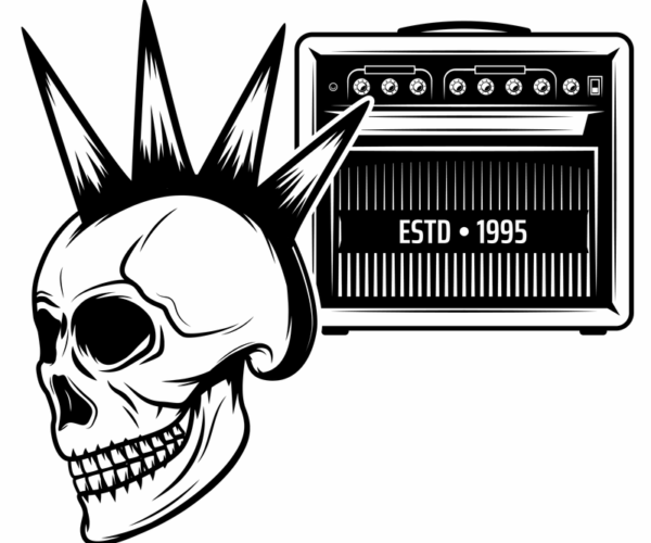 Rock Festival Skull - Punk Amplifier Edition