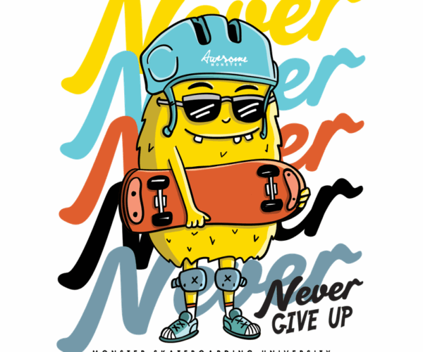 Skate Monster - Never Give Up