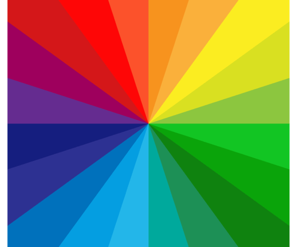 Color Wheel - Radial Spectrum