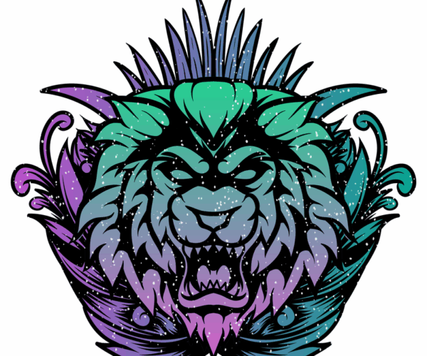 Gradients Lion - Tribal Protector