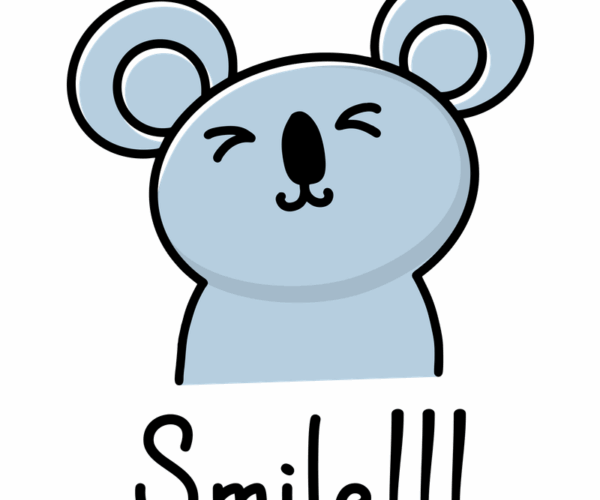 Happy Koala - Encouraging Smile