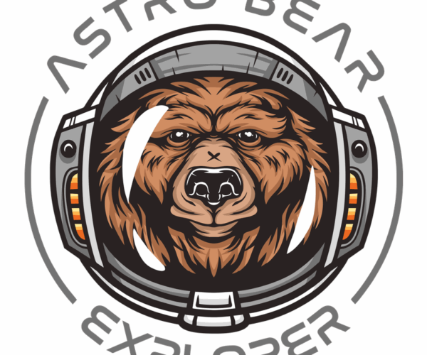 Astro Bear Explorer - Cosmic Voyage