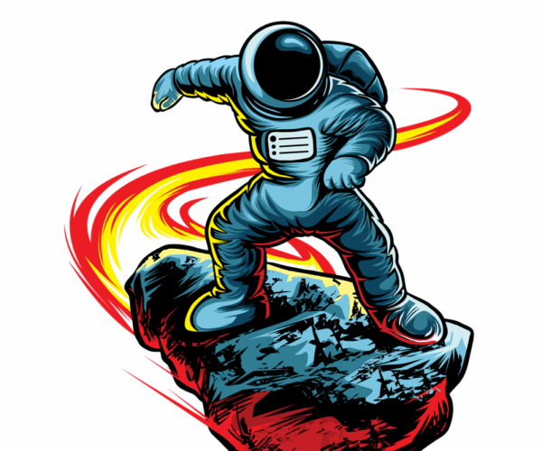 Space Surfer - Cosmic Adventure