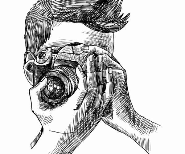 Vintage Photographer - Classic Camera Design