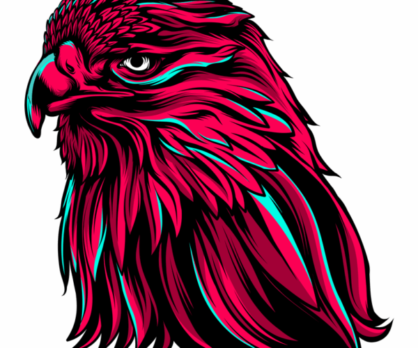 Neon Eagle - Electric Majesty