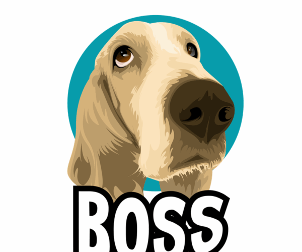 Hungry Dog - Adorable Pet Graphic