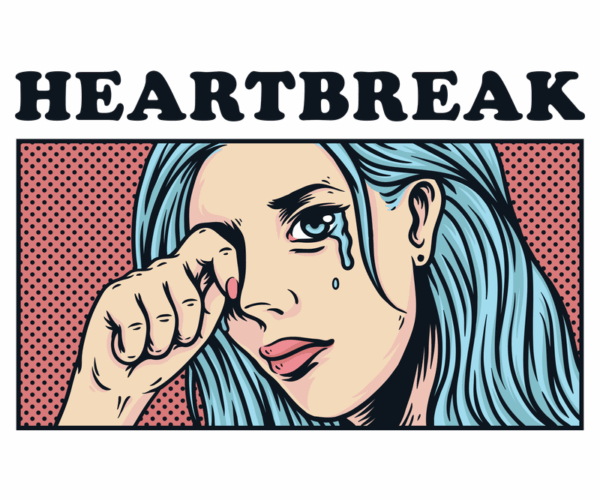 Heartbreak - Pop Art Tears
