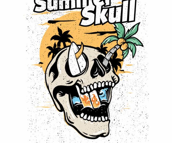 Summer Skull - Beach Vibes Edition