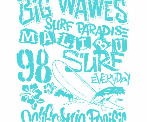 Surf Paradise - California Waves