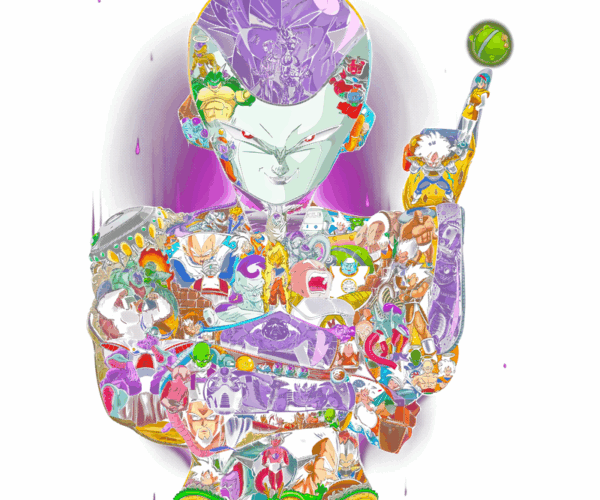 Frieza Collage - Dragon Ball Z Fan Art