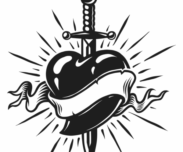 Heart Dagger - Grungy Love