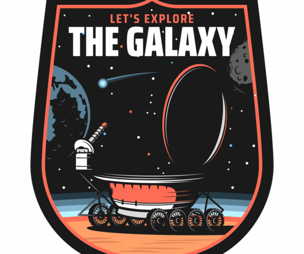 The Galaxy Rover - Space Exploration Patch