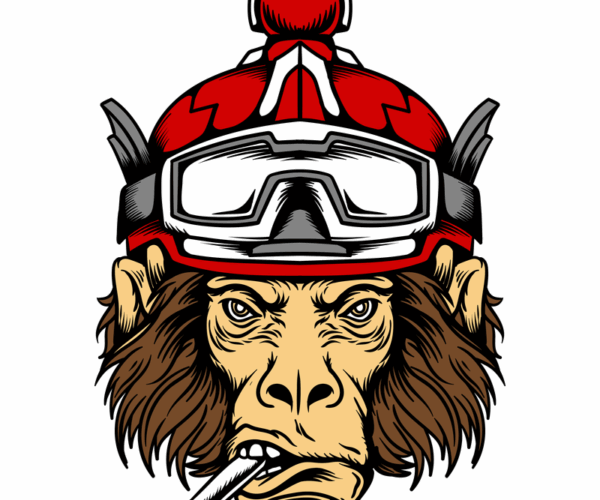 Smoking Monkey - Tech Hipster