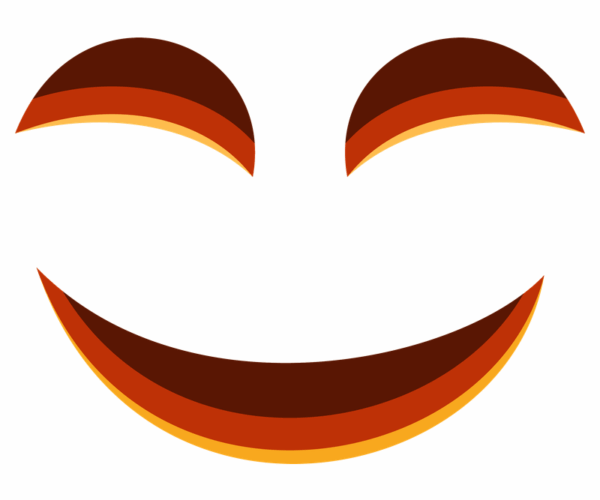 Brown Smile - Retro Style