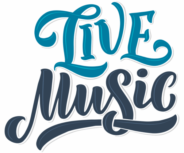 Live Music - Hand Lettered Design