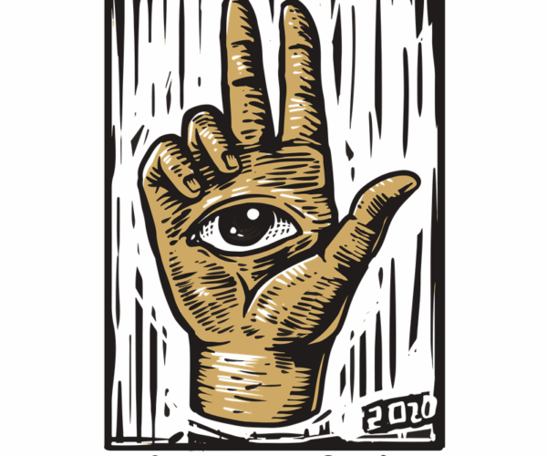 Hamsa Eye - Mystic Hand Design