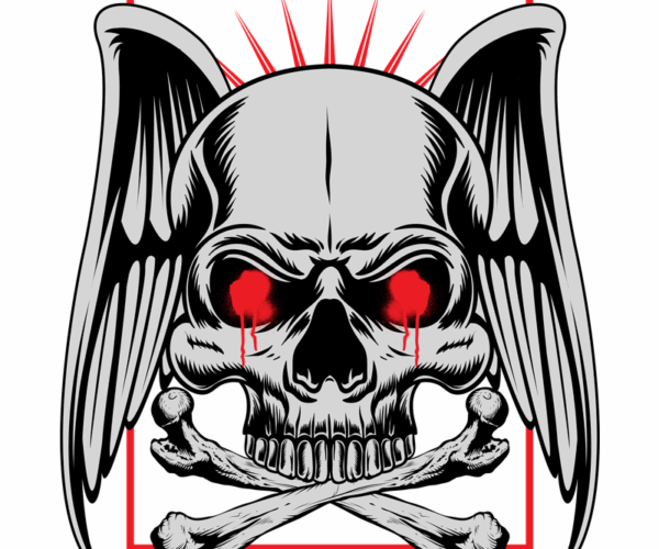 Winged Skull - Crimson Gaze Edition