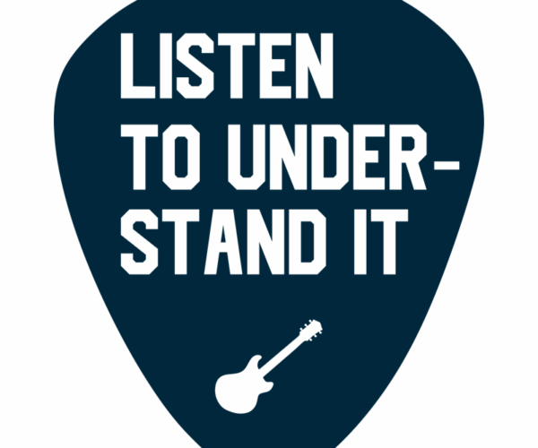 Guitar Pick - Listen to Understand