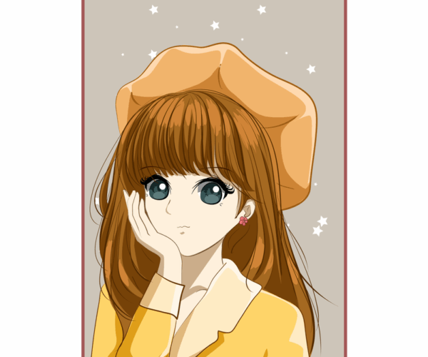 Cozy Dreamer - Anime Portrait