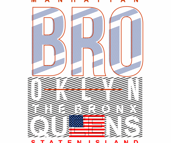 NYC Pride - Bold City Typography