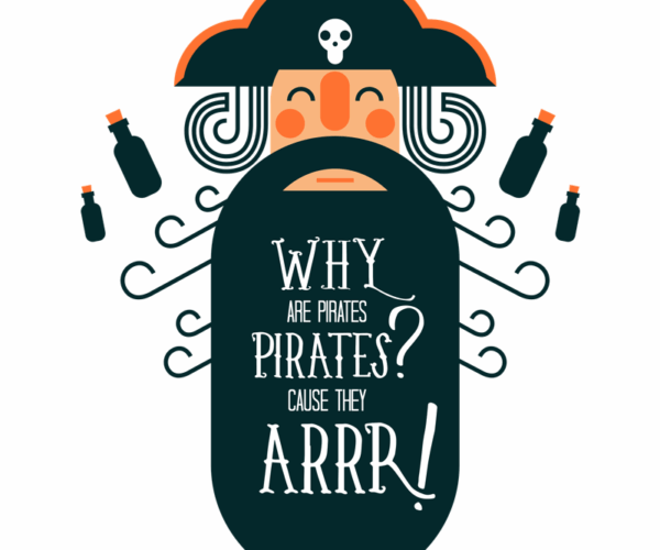 Arrr! Pirate Pun - Nautical Humor