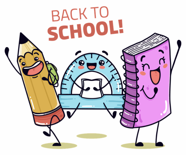 Back to School Crew - Cheerful Stationery Collection