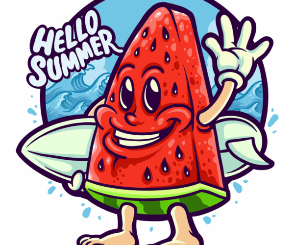 Surfin' Watermelon - Summer Vibes