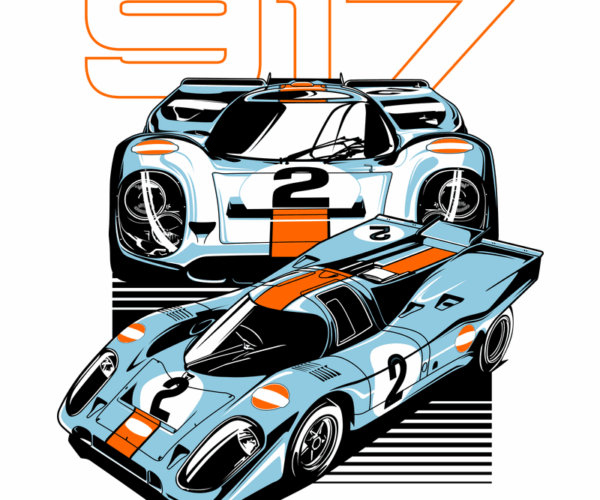 Porsche 917 - Gulf Racing Edition