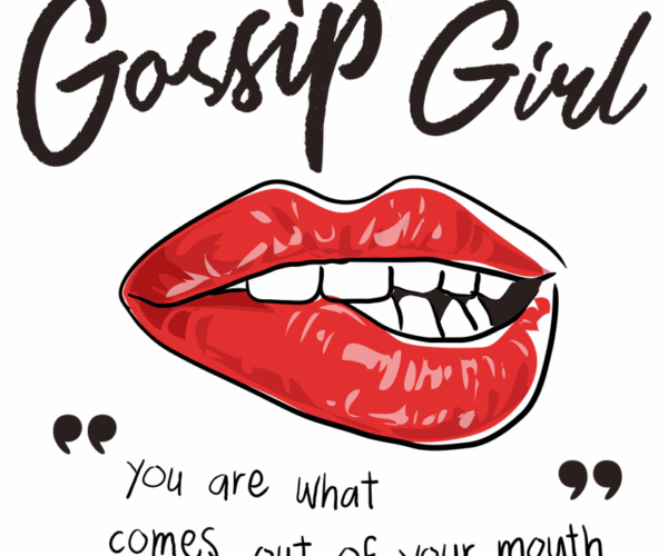 Gossip Girl Lips - Biting Humor