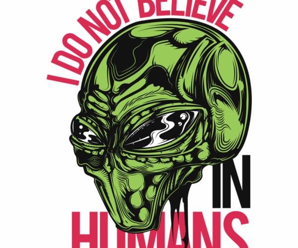 Skeptic Alien - Anti Human Slogan