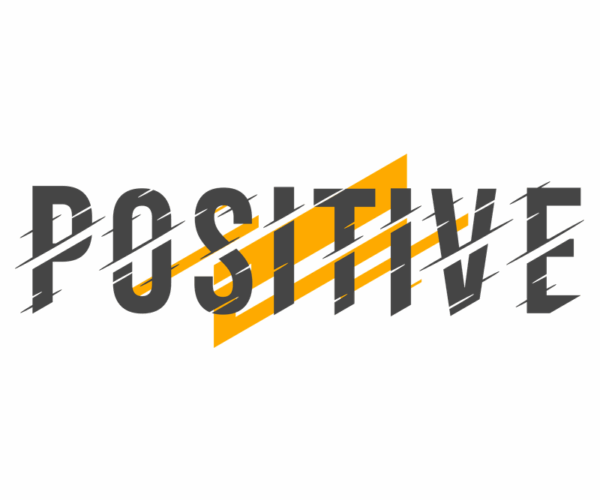Positive Wordmark - Dynamic Slashed Design